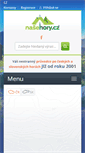 Mobile Screenshot of nasehory.cz